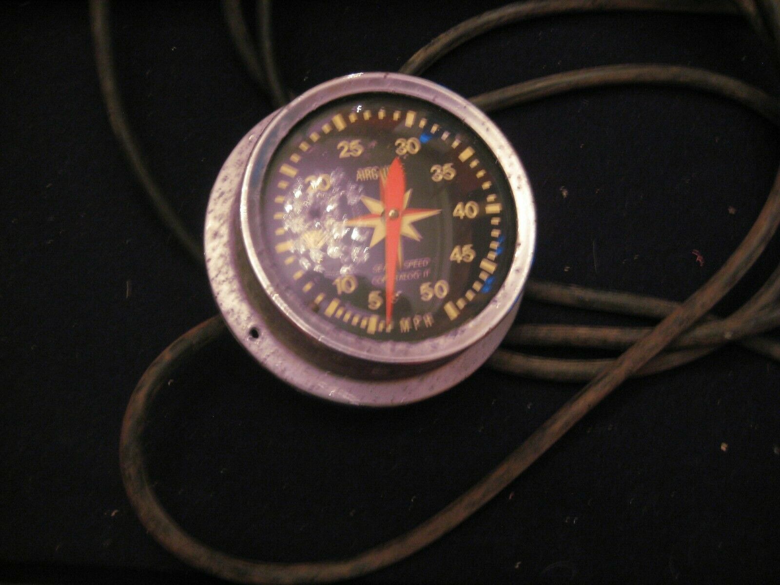 Vintage Airglide Nautical Speed Guage