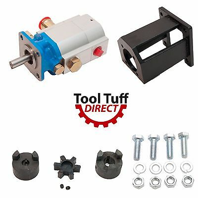 Log Splitter Build Kit 16 Gpm Pump, Coupler, Mount, Bolts, Huskee, Speeco, Etc